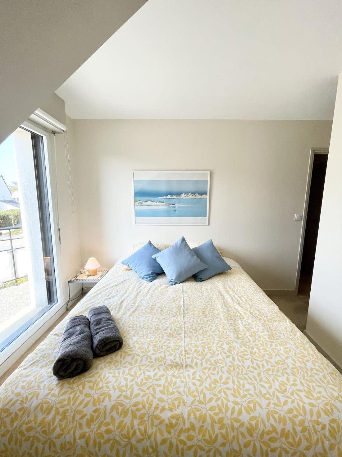 Jolie Maison Moderne A 200M Du Port De Lomener بلومور المظهر الخارجي الصورة