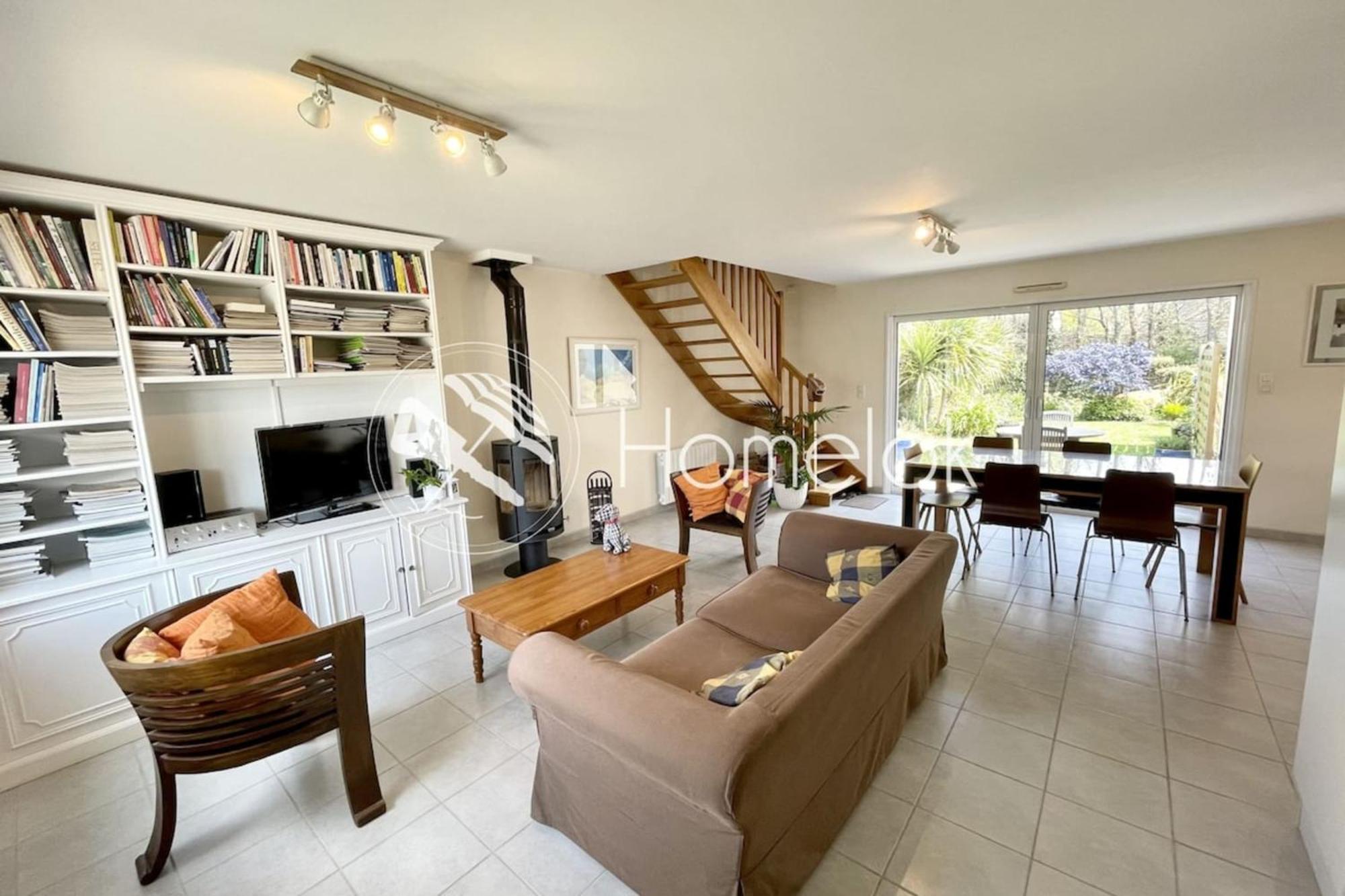 Jolie Maison Moderne A 200M Du Port De Lomener بلومور المظهر الخارجي الصورة
